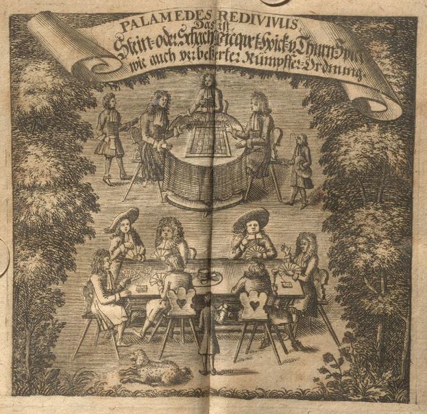 Palamedes redivivus, 1719, Kupferstich